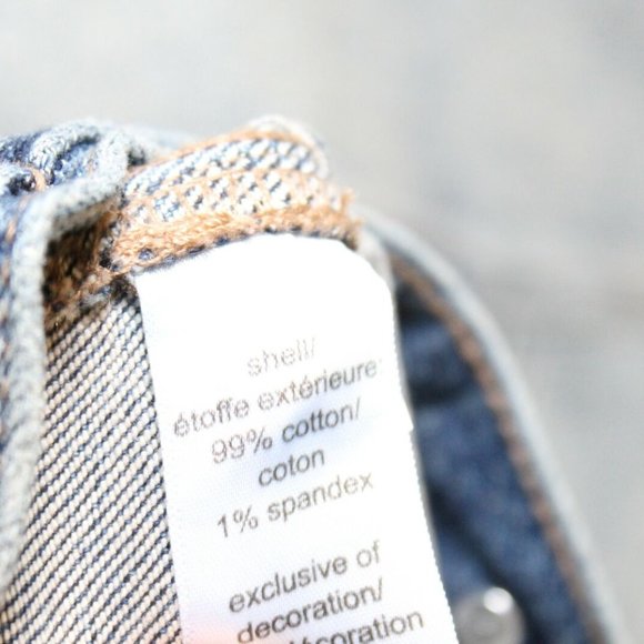 Maurices Vintage Destructed Denim Jacket H11503 - Picture 11 of 12